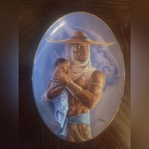 Thomas Blackshear Ebony Visions plate